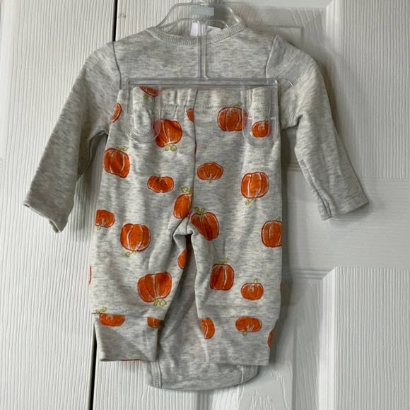 Carter's Just One You Unisex Baby 2-
Pc 'Hello Pumpkin' Size 3M - Picture 4 of 10